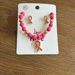 Pink and Gold Ribbon All accessories in my closet are $8 or 3 for $20